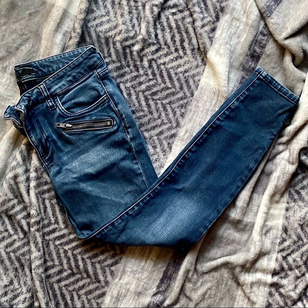 Kut From the Kloth Diana Skinny Womens Stretch Denim Blue Jeans Size 4